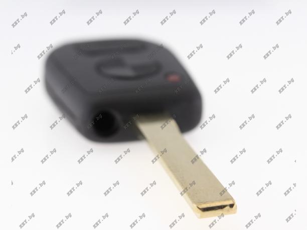 Кутийка KEY за автомобилен ключ за BMW с накрайник BM-6P, с 2 бутона